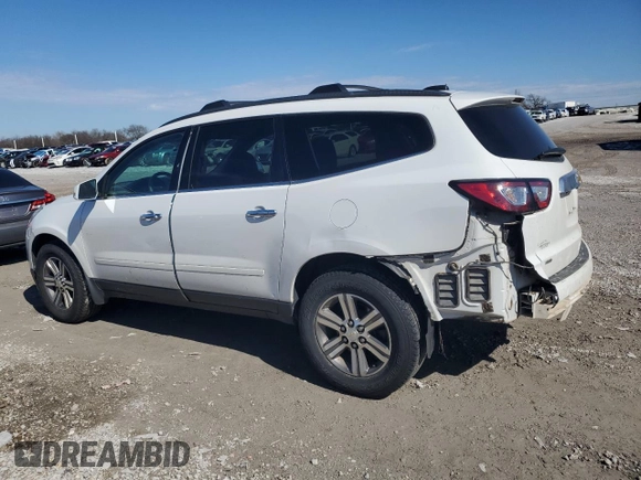 2016 Chevrolet Traverse LT with VIN 1GNKVGKD4GJ329721, listed as a Copart auction lot 46323155 with 151,393 mi miles and Salvage Title. Bid and sale history available at DreamBid. Image 2.