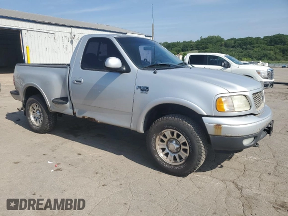 2001 Ford F-150 XL with VIN 2FTRF08W51CA33164, listed as a Copart auction lot 64457855 with Not provided miles and Clean title. Bid and sale history available at DreamBid. Image 4.