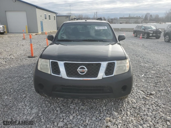 2010 Nissan Pathfinder SE with VIN 5N1AR1NB5AC600440, listed as a Copart auction lot 43571715 with 192,252 mi miles and Salvage Title. Bid and sale history available at carsss.com. Image 5.