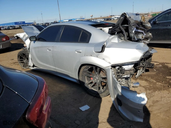 2021 Dodge Charger Scat Pack Widebody with VIN 2C3CDXGJ2MH669854, listed as a Copart auction lot 49163385 with 0 mi miles and Clean Title. Bid and sale history available at carsss.com. Image 2.