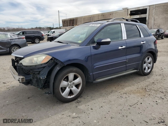2008 Acura RDX with VIN 5J8TB18278A015167, listed as a Copart auction lot 49919255 with 214,022 mi miles and Salvage Title. Bid and sale history available at carsss.com. Image 1.