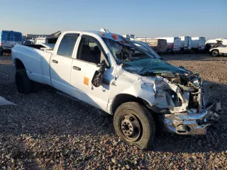 2009 Dodge 3500 SLT with VIN 3D7MX48LX9G526038, listed as a Copart auction lot 43262265 with Not Provided miles and Salvage Title. Bid and sale history available at DreamBid. Image 4.