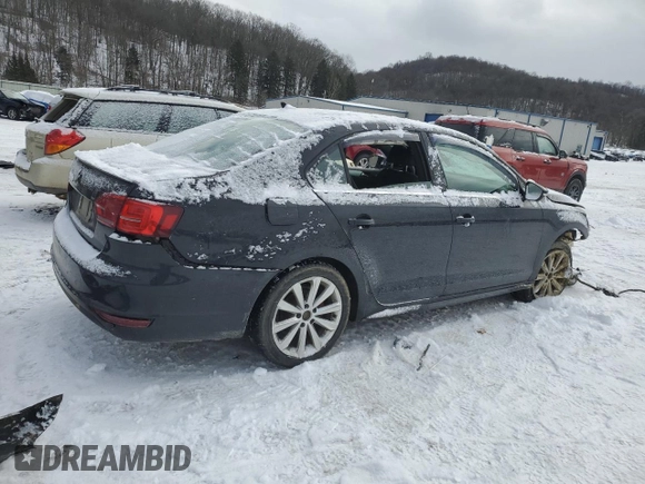 2014 Volkswagen Jetta GLI Autobahn with VIN 3VW5T7AJ4EM363884, listed as a Copart auction lot 87704605 with Not provided miles and Salvage title. Bid and sale history available at DreamBid. Image 3.