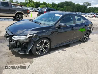 2020 Nissan Sentra SR z VIN 3N1AB8DV7LY261111, wystawiony jako Copart lot #58162475 z przebiegiem 67 031 mil mil oraz Szkoda całkowita • Salvage title. Historia ofert i sprzedaży dostępna na DreamBid. Obrazek 1.