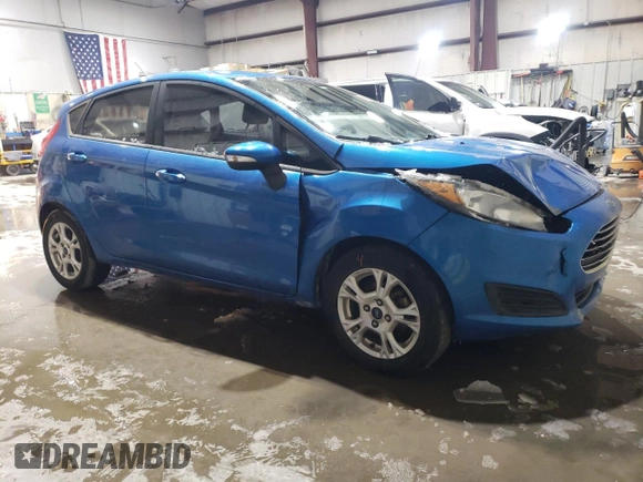2016 Ford Fiesta SE with VIN 3FADP4EJ2GM108056, listed as a Copart auction lot 45015145 with 123,418 mi miles and Salvage Title. Bid and sale history available at DreamBid. Image 4.