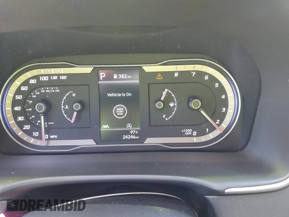 2024 Hyundai Tucson SEL with VIN KM8JB3DE3RU298311, listed as a IAAI auction lot 41901936 with 24,246 mi miles and . Bid and sale history available at DreamBid. Image 7.