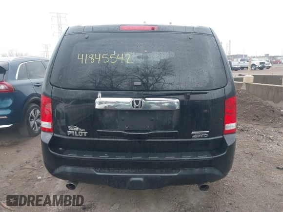 2015 Honda Pilot SE with VIN 5FNYF4H36FB062844, listed as a IAAI auction lot 41845542 with 165,368 mi miles and . Bid and sale history available at DreamBid. Image 16.