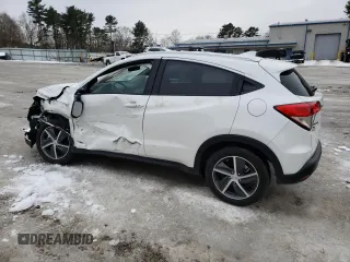 2022 Honda HR-V EX with VIN 3CZRU6H57NM774811, listed as a Copart auction lot 46120225 with 12,321 mi miles and Salvage Title. Bid and sale history available at carsss.com. Image 2.