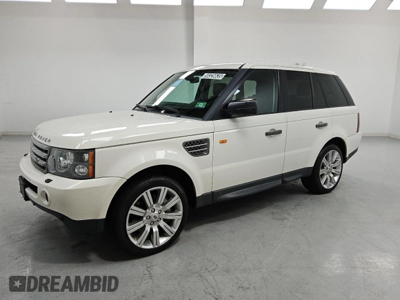 2008 Land Rover Range Rover Sport SC with VIN SALSH23488A182394, listed as a Copart auction lot 58326635 with 148,958 mi miles and Clean title. Bid and sale history available at DreamBid. Image 1.