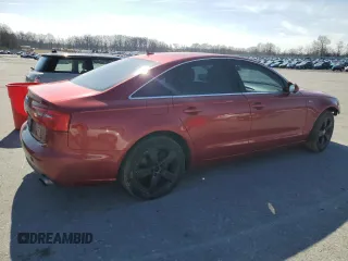 2012 Audi A6 3.0T Premium Plus with VIN WAUGGAFC2CN163853, listed as a Copart auction lot 46657225 with 156,412 mi miles and Salvage Title. Bid and sale history available at carsss.com. Image 3.