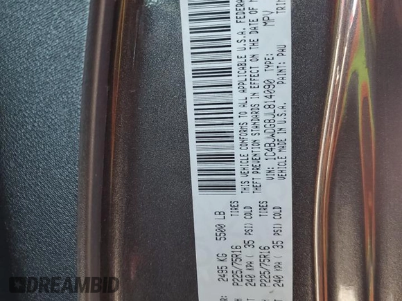 2018 Jeep Wrangler Unlimited Sport S with VIN 1C4BJWDG8JL814090, listed as a Copart auction lot 49155145 with 74,875 mi miles and Salvage Title. Bid and sale history available at DreamBid. Image 13.