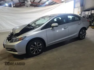 2015 Honda Civic EX with VIN 19XFB2F8XFE702789, listed as a Copart auction lot 54845435 with 19,367 mi miles and Clean Title. Bid and sale history available at DreamBid. Image 1.