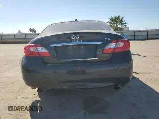 2012 Infiniti M with VIN JN1BY1AP5CM333877, listed as a Copart auction lot 50949495 with Not provided miles and Salvage title. Bid and sale history available at DreamBid. Image 6.