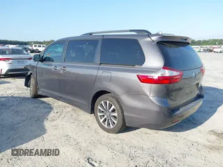 2018 Toyota Sienna LE with VIN 5TDJZ3DC3JS190746, listed as a IAAI auction lot 42161562 with 180,000 mi miles and . Bid and sale history available at DreamBid. Image 3.