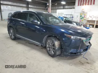 2020 Mazda CX-9 Grand Touring with VIN JM3TCBDY5L0410353, listed as a Copart auction lot 86820664 with 86,740 mi miles and Salvage Title. Bid and sale history available at carsss.com. Image 4.