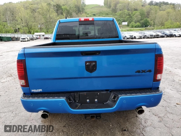 2018 Ram 1500 Sport z VIN 1C6RR7MT4JS213475, wystawiony jako Copart lot #46060455 z przebiegiem Nie podano mil oraz Szkoda całkowita • Salvage title. Historia ofert i sprzedaży dostępna na DreamBid. Obrazek 6.