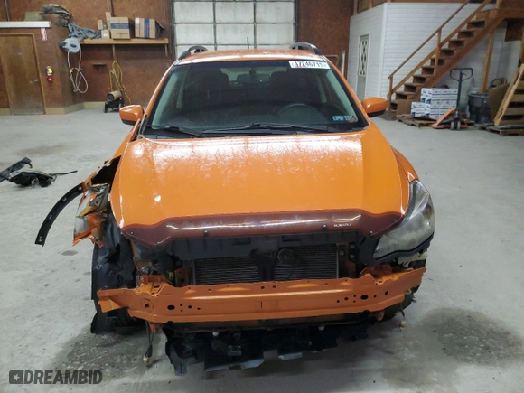 2015 Subaru XV Crosstrek Premium with VIN JF2GPACC8F8319955, listed as a Copart auction lot 47246715 with 158,122 mi miles and Salvage Title. Bid and sale history available at carsss.com. Image 5.