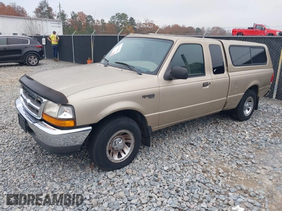 1999 Ford Ranger XLT with VIN 1FTYR14X7XPB78690, listed as a IAAI auction lot 41132484 with 150,539 mi miles. Bid and sale history available at carsss.com. Image 2.