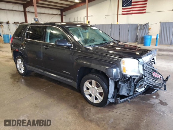 2011 GMC Terrain SLE-1 with VIN 2CTALMECXB6459797, listed as a Copart auction lot 60887145 with 131,843 mi miles and Salvage title. Bid and sale history available at DreamBid. Image 4.