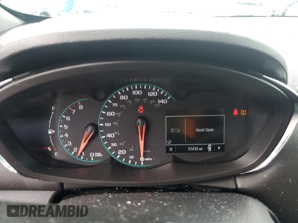 2021 Chevrolet Trax LS z VIN KL7CJKSB7MB331458, wystawiony jako Copart lot #61146094 z przebiegiem 51 419 mil mil oraz Nie do naprawy • Non repairable. Historia ofert i sprzedaży dostępna na DreamBid. Obrazek 9.