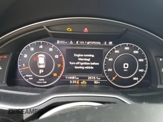 2017 Audi Q7 Premium Plus with VIN WA1LAAF71HD034774, listed as a Copart auction lot 55063835 with 114,481 mi miles and Clean Title. Bid and sale history available at DreamBid. Image 9.