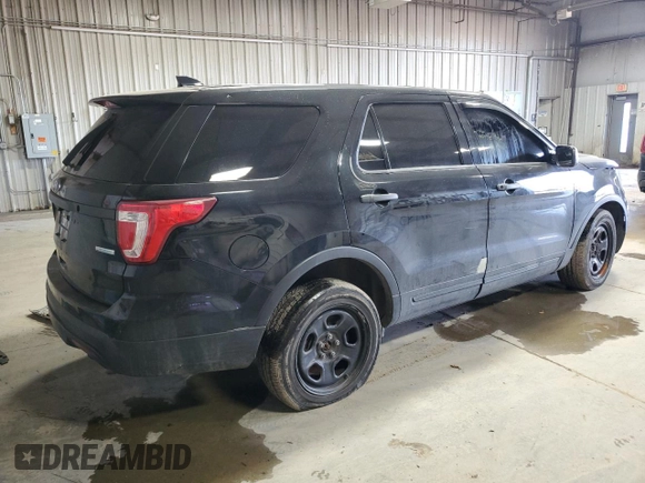 2016 Ford Police Interceptor Utility z VIN 1FM5K8AT6GGB65457, wystawiony jako Copart lot #48235605 z przebiegiem 104 513 mil mil oraz Szkoda całkowita • Salvage title. Historia ofert i sprzedaży dostępna na DreamBid. Obrazek 3.