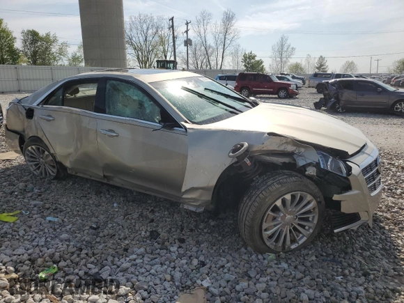 2014 Cadillac CTS Luxury AWD с VIN 1G6AX5S34E0180551, выставлен на аукционе Copart как лот 55983015 с пробегом Не указан миль и Списание • Salvage title. История ставок и продаж доступна на DreamBid. Изображение 4.