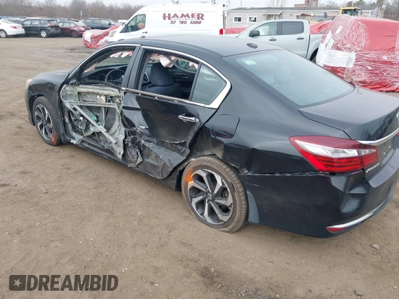 2016 Honda Accord Sedan EX with VIN 1HGCR2F74GA138911, listed as a IAAI auction lot 41794025 with 47,495 mi miles. Bid and sale history available at carsss.com. Image 3.