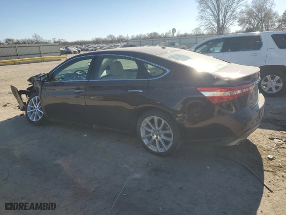 2013 Toyota Avalon XLE with VIN 4T1BK1EB4DU033760, listed as a Copart auction lot 84657554 with 151716 miles and Salvage Title. Bid and sale history available at carsss.com. Image 2.