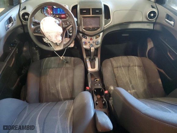 2016 Chevrolet Sonic LT with VIN 1G1JC5SH6G4150895, listed as a Copart auction lot 48712805 with 133,519 mi miles and Salvage Title. Bid and sale history available at carsss.com. Image 8.