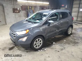 2020 Ford EcoSport SE z VIN MAJ3S2GE3LC352194, wystawiony jako Copart lot #83472914 z przebiegiem 27 283 mil mil oraz Nie do naprawy. Historia ofert i sprzedaży dostępna na DreamBid. Obrazek 1.