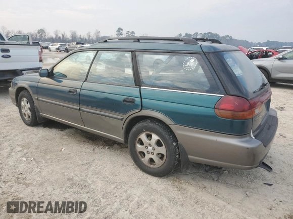 1998 Subaru Legacy Outback with VIN 4S3BG6859W7608512, listed as a Copart auction lot 47097145 with 274,288 mi miles and Salvage title. Bid and sale history available at DreamBid. Image 2.