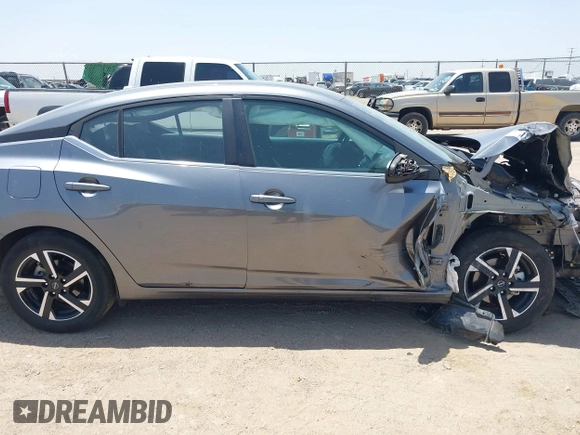 2024 Nissan Sentra SV with VIN 3N1AB8CVXRY365327, listed as a IAAI auction lot 42521859 with 22,848 mi miles and . Bid and sale history available at DreamBid. Image 13.