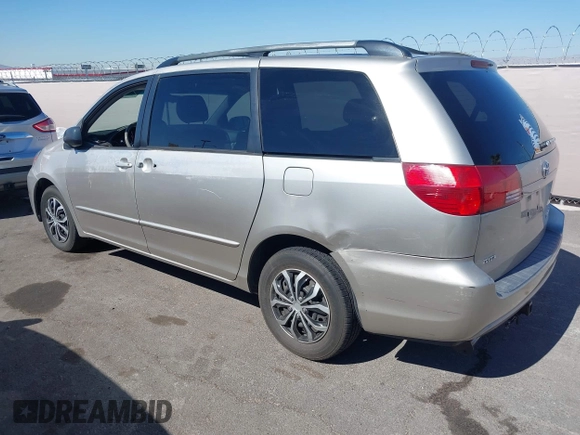 2005 Toyota Sienna CE with VIN 5TDZA23C15S259350, listed as a IAAI auction lot 42224523 with 223,281 mi miles and . Bid and sale history available at DreamBid. Image 3.
