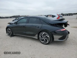 2023 Hyundai IONIQ 6 Limited with VIN KMHM54AA3PA032197, listed as a Copart auction lot 87769975 with 27,215 mi miles and Salvage Title. Bid and sale history available at carsss.com. Image 2.
