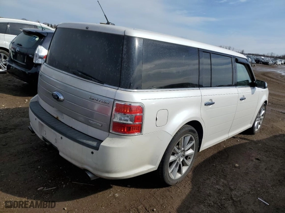 2010 Ford Flex Limited w/Ecoboost with VIN 2FMHK6DT0ABB14046, listed as a Copart auction lot 46717265 with 194,255 mi miles and Clean Title. Bid and sale history available at carsss.com. Image 3.