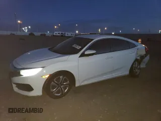 2016 Honda Civic Sedan LX with VIN 19XFC2F50GE013011, listed as a Copart auction lot 78895774 with 130,272 mi miles and Salvage Title. Bid and sale history available at carsss.com. Image 1.