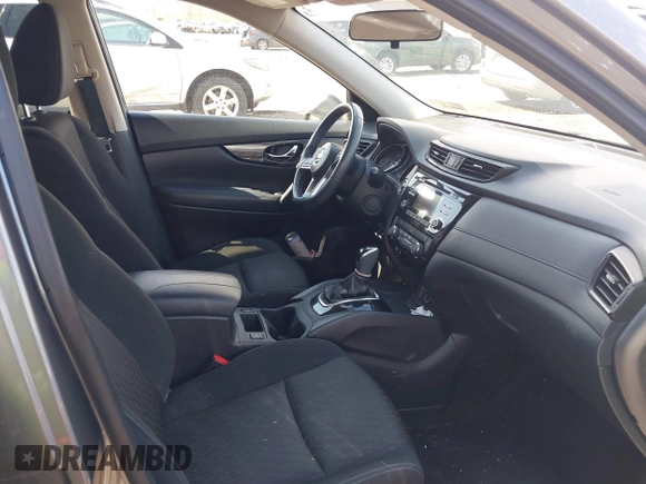 2017 Nissan Rogue SV with VIN KNMAT2MV8HP502707, listed as a IAAI auction lot 42038420 with 65,734 mi miles and . Bid and sale history available at carsss.com. Image 5.