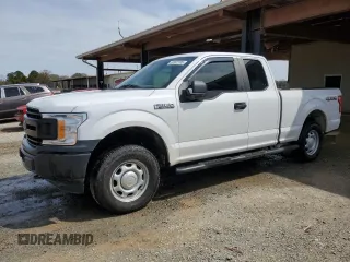 2018 Ford F-150 XL with VIN 1FTEX1EP3JKE55007, listed as a Copart auction lot 50392185 with 181,866 mi miles and Salvage Title. Bid and sale history available at carsss.com. Image 1.