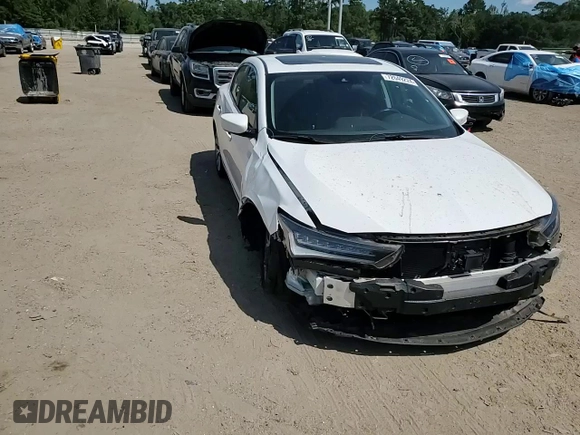 2022 Acura ILX with VIN 19UDE2F38NA002405, listed as a Copart auction lot 72649224 with 39,643 mi miles and Salvage Title. Bid and sale history available at DreamBid. Image 11.