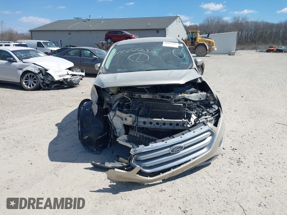 2017 Ford Escape SE with VIN 1FMCU0GD4HUC86848, listed as a IAAI auction lot 41877737 with 59,387 mi miles. Bid and sale history available at carsss.com. Image 12.