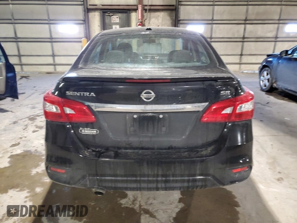 2017 Nissan Sentra S with VIN 3N1AB7AP2HY235619, listed as a Copart auction lot 44982005 with 78,040 mi miles and Salvage Title. Bid and sale history available at carsss.com. Image 6.