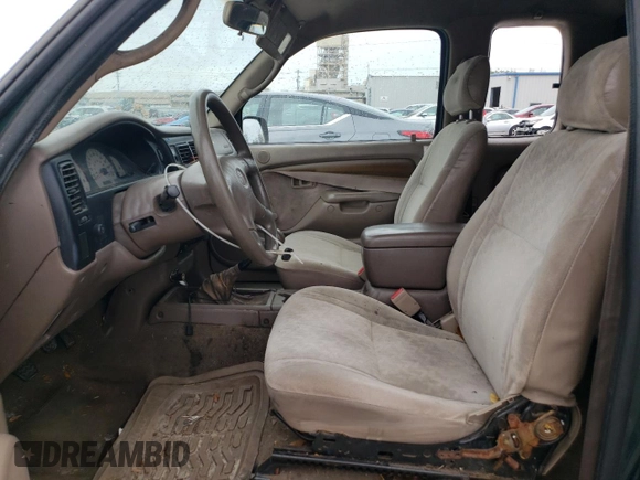 2002 Toyota Tacoma with VIN 5TEVL52N12Z886156, listed as a Copart auction lot 58209115 with 239,882 mi miles and Clean title. Bid and sale history available at DreamBid. Image 7.