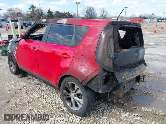 2016 Kia Soul + with VIN KNDJP3A50G7843208, listed as a IAAI auction lot 41852954 with 1 mi miles. Bid and sale history available at carsss.com. Image 3.