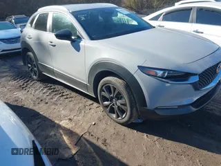 2025 Mazda CX-30 2.5 S Select Sport with VIN 3MVDMBBM7SM757977, listed as a IAAI auction lot 41483138 with 6,435 mi miles. Bid and sale history available at carsss.com. Image 1.