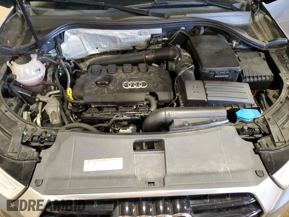 2016 Audi Q3 Premium Plus with VIN WA1EFCFS9GR001016, listed as a Copart auction lot 52300205 with 42,518 mi miles and Salvage Title. Bid and sale history available at carsss.com. Image 12.