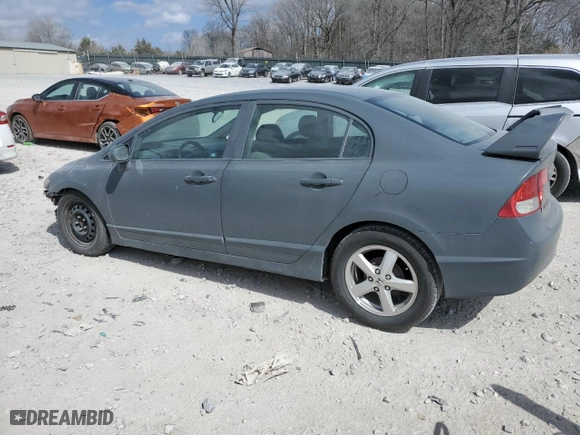 2010 Honda Civic Sdn DX-VP with VIN 2HGFA1F33AH526121, listed as a Copart auction lot 47438955 with 267,712 mi miles and Salvage Title. Bid and sale history available at carsss.com. Image 2.