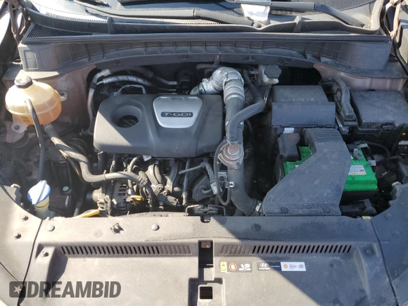 2016 Hyundai Tucson Sport with VIN KM8J33A22GU251291, listed as a Copart auction lot 52019285 with 120,218 mi miles and Salvage Title. Bid and sale history available at carsss.com. Image 11.