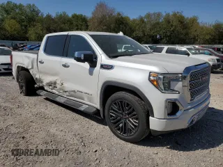 2022 GMC Sierra 1500 Limited Denali with VIN 3GTU9FEL2NG185135, listed as a Copart auction lot 73555034 with 57,186 mi miles and Salvage Title. Bid and sale history available at carsss.com. Image 4.