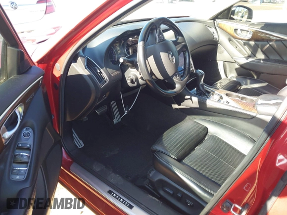 2014 Infiniti Q50 Sport with VIN JN1BV7AP4EM676615, listed as a IAAI auction lot 42007415 with 80,276 mi miles and . Bid and sale history available at DreamBid. Image 5.